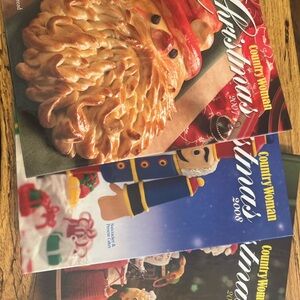 Country Woman Christmas book Set